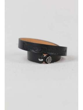 2010's Harley Davidson Genuine Leather Cuff Bracelet
